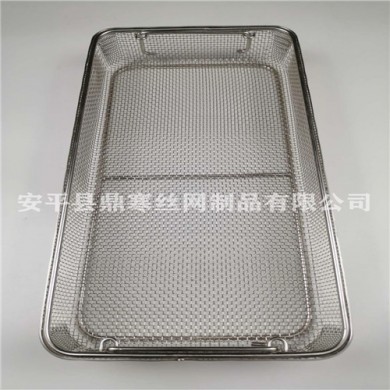 304清洗网筐/不锈钢网篮/医用清洗篮筐_简介