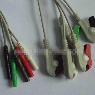 夹式5导心电导联线D型_简介
