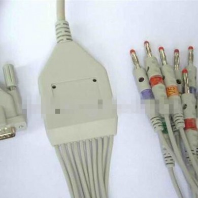 席勒一体式十二心电导联线_简介