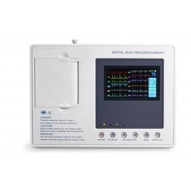 埃顿三道彩屏心电图机 ECG-3B_简介