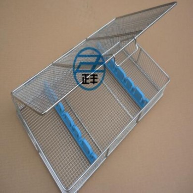 定制大中小号医用不锈钢消毒筐_简介