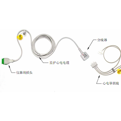 监护仪配件心电线（分体式）_简介