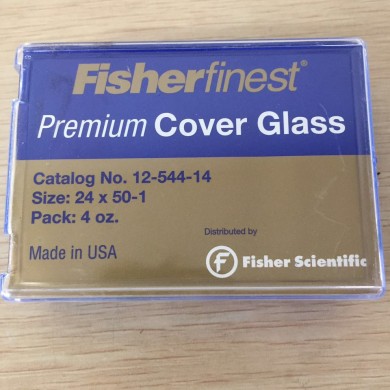 Fisher 飞世尔 进口 盖玻片 矩形盖玻片 24*50mm盖玻片 12-544-14_简介