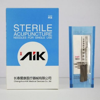 AIK爱康牌一次性使用无菌针灸针_简介