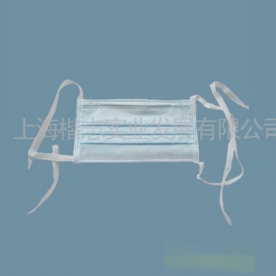 三层绑带式无纺布口罩/防护口罩_简介