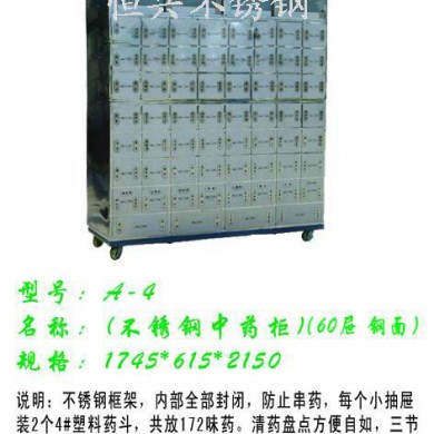 不锈钢中药柜_简介