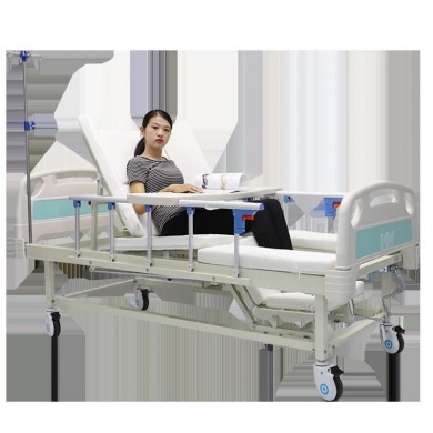 老人家用多功能护理床医用病床中曲加固_简介