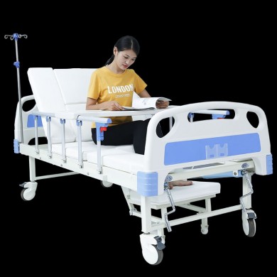 家用老人大小便病床护理床_简介