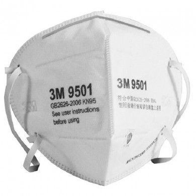 3M 折叠式防颗粒物口罩9501_简介