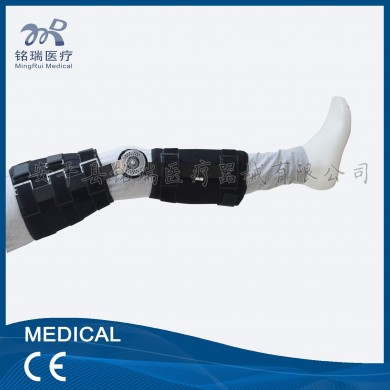可调配膝关节支具/脱位髌骨骨折膝关节侧向不稳反屈膝固定支具_简介