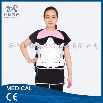 低位可调胸腰椎矫形器骨折术后固定支具_简介