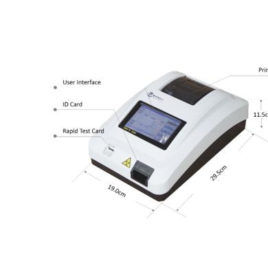 POCT多功能免疫定量分析仪 GBH R-1000 （胶体金法）_简介