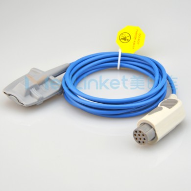 德恩 DATEX的美的连重复性长线指夹式血氧探头S0036D-L_简介