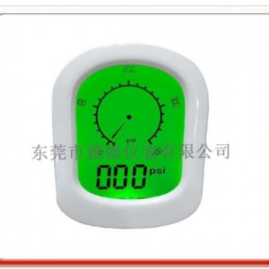 医用级液晶显示电池式数字压力表（绿屏）_简介
