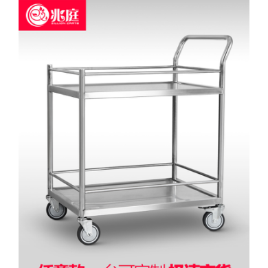 医疗不锈钢双层推车_简介