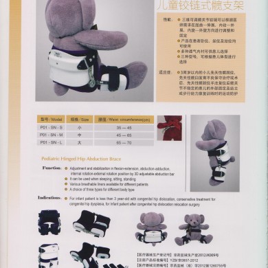 儿童铰链式髋支架_简介