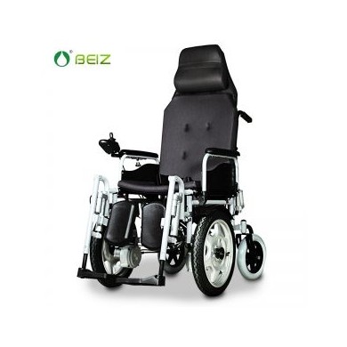 贝珍BZ-6103遥控可后躺可抬腿电动轮椅车_简介