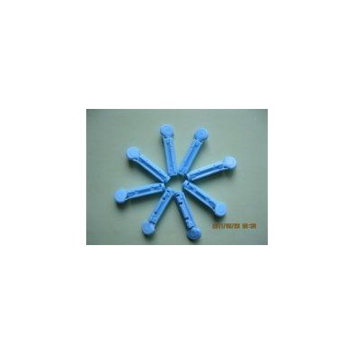 采用一次性全新的塑柄采血针_简介