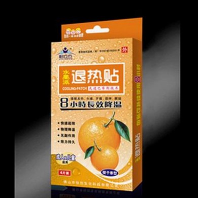橙子香型退热贴_简介