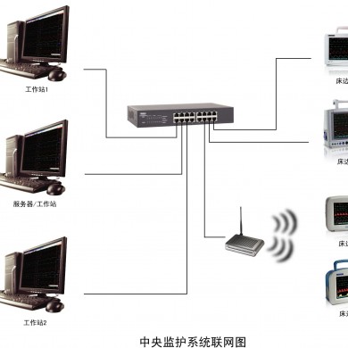 杰纳瑞2800中央监护系统_简介