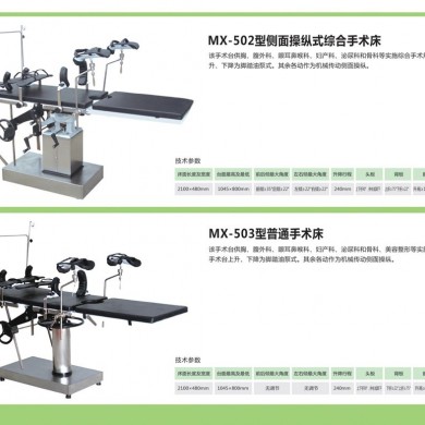 侧面操作式综合手术台_简介